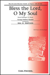 Bless the Lord O My Soul SAB choral sheet music cover